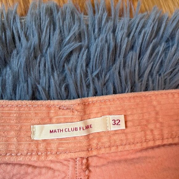 Levis Premium Math Club Flare Corduroy Pants Orange Size 32 - Picture 3 of 9